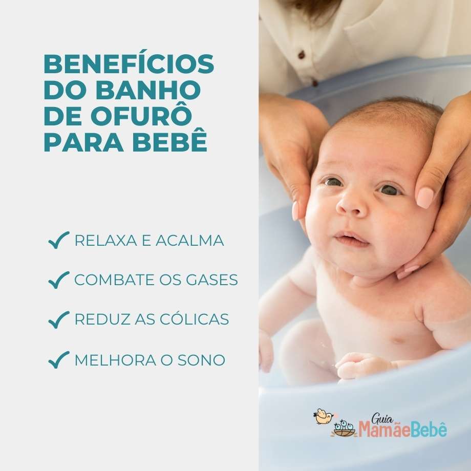 Principais benefícios do banho de ofurô para o bebê